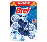 Средство чистящее для унитаза Bref Blue Aktiv С хлор-компонентом (2*50 гр)