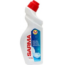 Средство чистящее для сантехники Sarma Свежесть 7в1 Антибактериальное (750 мл)