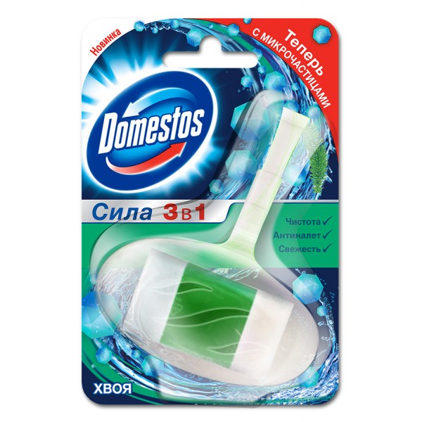 Блок гигиенический для унитаза Domestos Хвоя (40 гр)