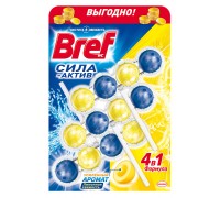Средство чистящее для унитаза Bref Сила Актив 4в1 Лимоннная Свежесть (3*50 гр)