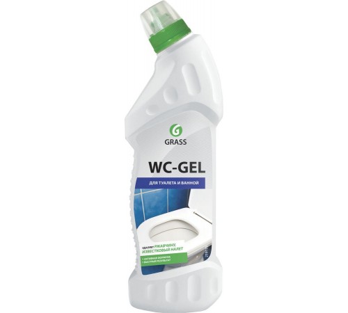 Средство для чистки сантехники Grass WC-Gel (750 мл)