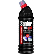 Чистящее средство для сантехники Sanfor WC Gel Special Black (1 л)