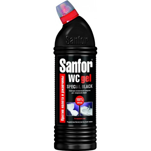 Чистящее средство для сантехники Sanfor WC Gel Special Black (1 л)