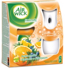 Автоматический освежитель AirWick Freshmatic Апельсин и бергамот (250 мл)