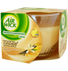 Свеча ароматизированная AirWick Мягкость Кашемира и Ванили
