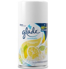 Сменный аэрозольный баллон Glade Automatic Освежающий лимон (269 мл)