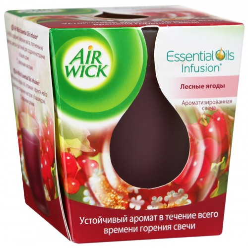 Свеча ароматизированная AirWick Лесные ягоды (105 гр)