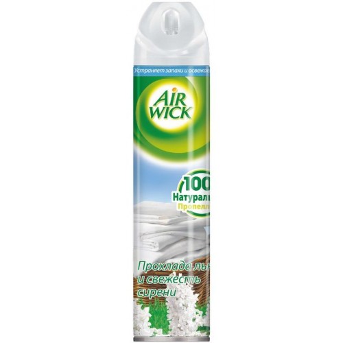 Освежитель воздуха Airwick Прохлада льна и свежесть сирени (240 мл)
