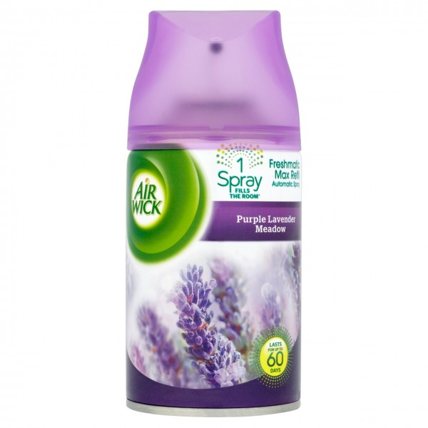 Сменный аэрозольный баллон к AirWick Freshmatic Лаванда (250 мл) Сменный аэрозольный баллон к AirWick Freshmatic Лаванда (250 мл)