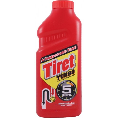 Гель для устранения сложных засоров Tiret Turbo (500 мл)