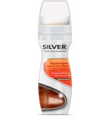 Крем-краска для обуви Silver Express жидкая Коричневый (75 мл)