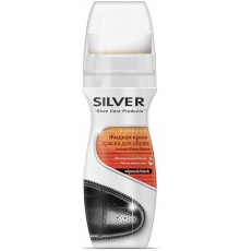 Крем-краска для обуви Silver Express жидкая Черный (75 мл)