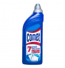 Чистящий гель для ванной комнаты Comet 7 дней чистоты (500 мл)