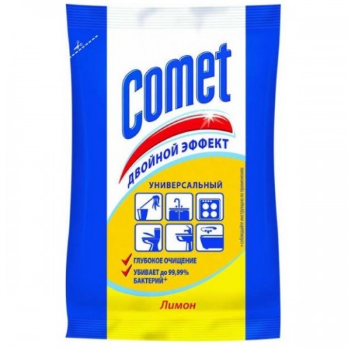 Порошок чистящий универсальный Comet Лимон (400 гр) пакет