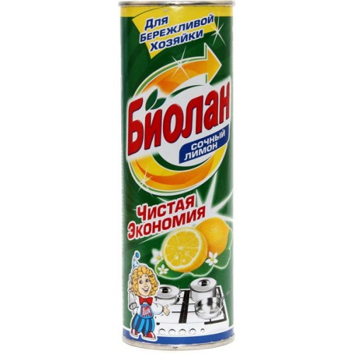 Чистящее средство Биолан Сочный лимон (400 гр)