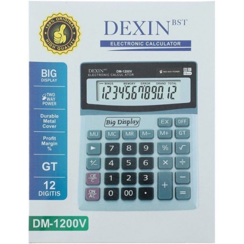 Калькулятор настольный Dexinbst DM-1200V
