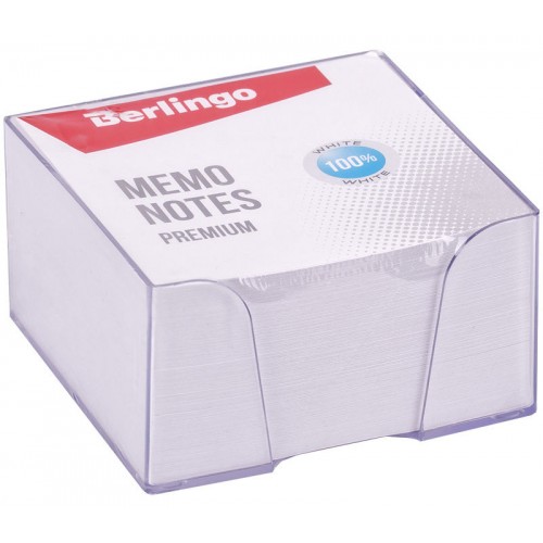 Блок для записи Berlingo Premium ZP8607 Белый (9*9*4.5 см) пласт/бокс