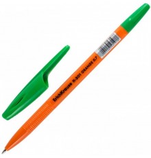 Ручка шариковая 0.7 Зеленая R-301 Orange EK-43197 (50 карт/упак)