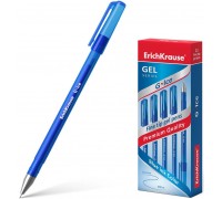 Ручка гелевая 0.5 Синяя Игольчатый узел G-Ice EK-39003