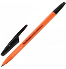 Ручка шариковая 0.7 Черная R-301 Orange EK-43195 (50 карт/упак)