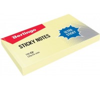 Самоклеящийся блок Berlingo Ultra Sticky 125*75мм желтый LSn_39300 (100 лист)