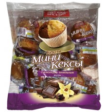 Мини-кексы Русский бисквит Шоколад/ваниль (450 гр)
