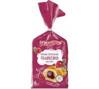 Флайкейки Русский бисквит Letissimo Брусника (6 шт*35 гр)
