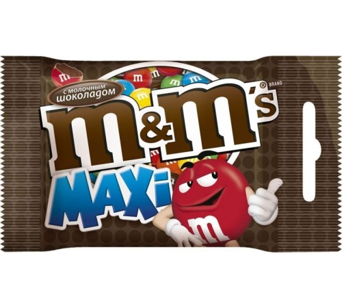 Драже M&M'S с молочным шоколадом (70 гр)