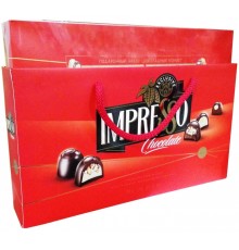 Набор шоколадных конфет Спартак Impresso красный (424 гр)