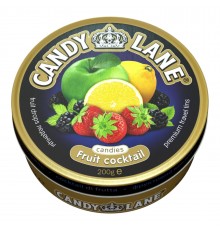 Монпансье Candy Lane Фруктовый коктейль (200 гр) ж/б