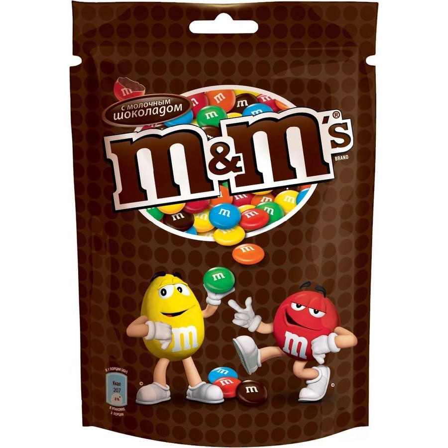 Драже m&m`s шоколад 130гр