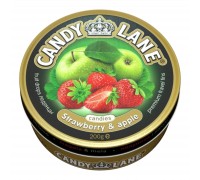 Монпансье Candy Lane Клубника и Яблоко (200 гр)  ж/б