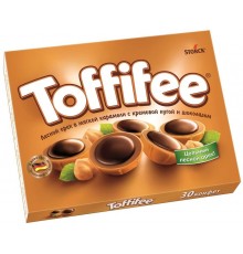 Конфеты Toffifee орешки в карамели (250 гр)
