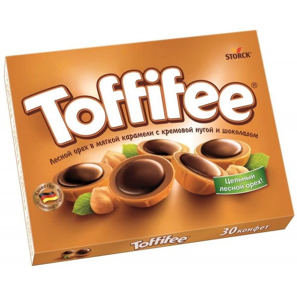 Конфеты Toffifee орешки в карамели (250 гр) Конфеты Toffifee орешки в карамели (250 гр)