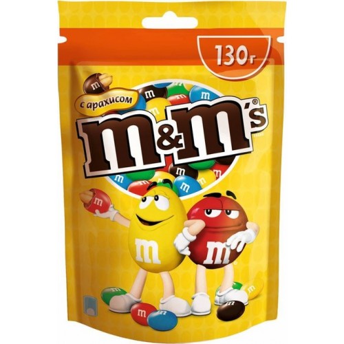 Драже M&M'S с арахисом (130 гр)