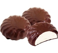 Зефир Петербургский КондитерЪ Сливочный в глазури (390 гр)