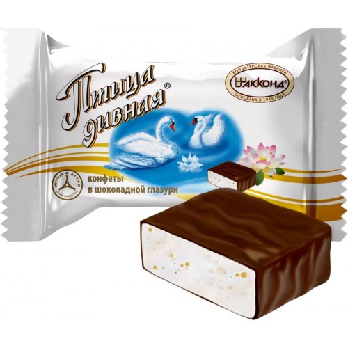 Конфеты Птица дивная в шоколадной глазури (1 кг)
