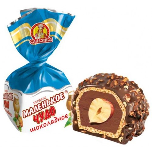 Конфеты Славянка Маленькое чудо шоколадное (1 кг)