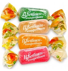 Конфеты желейные Цветики-конфетики Азовская КФ (1 кг)