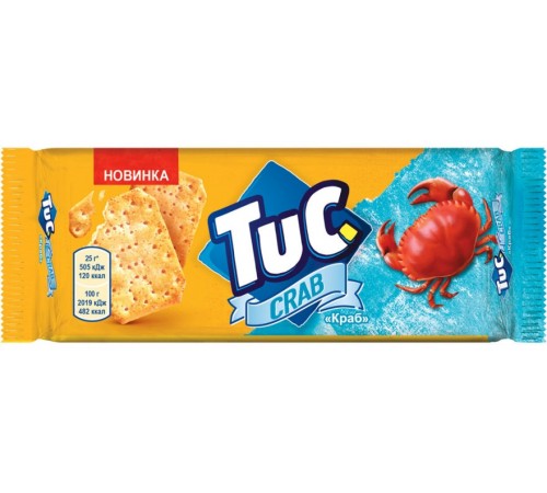 Крекер TUC со вкусом краба (100 гр)