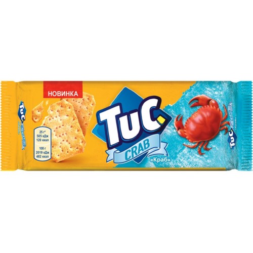 Крекер TUC со вкусом краба (100 гр)