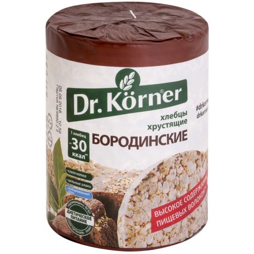 Хлебцы Dr. Korner Бородинские (100 гр)