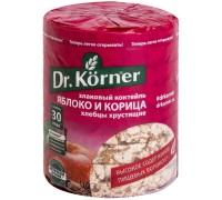 Хлебцы Dr. Korner Злаковый коктейль Яблоко и корица (90 гр)