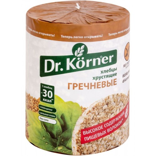 Хлебцы Dr. Korner Гречневые (100 гр)