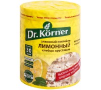 Хлебцы Dr. Korner Злаковый коктейль Лимонный (100 гр)