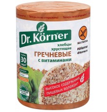 Хлебцы Dr. Korner Гречневые с витаминами (100 гр)