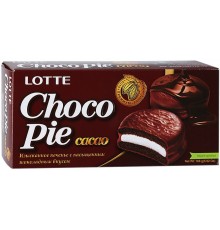 Пирожное Lotte Choco Pie Cacao (168 гр)