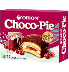 Пирожное Orion Choco-Pie Вишня (360 гр)