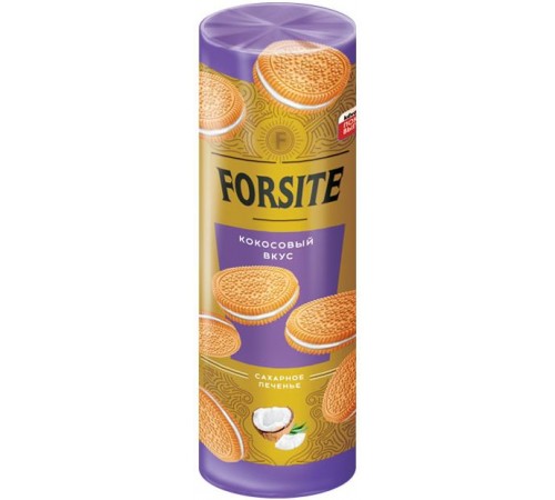 Печенье Forsite Кокосовый вкус (208 гр)