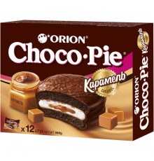 Пирожное Orion Choco-Pie Карамель (360 гр)